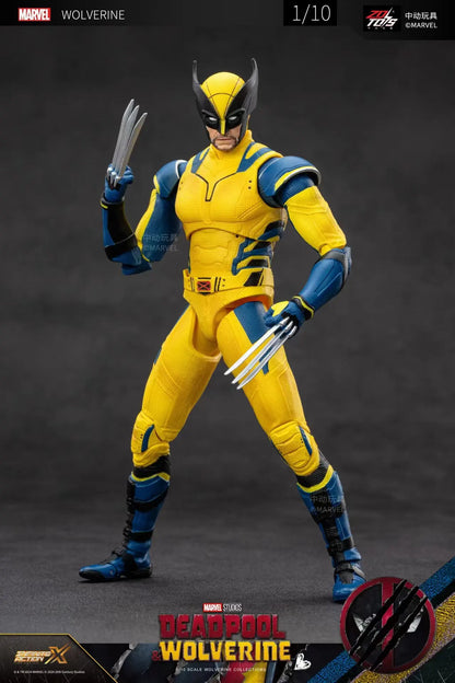ZD Toys Deadpool & Wolverine Action figures Deadpool Boxed Wolverine  Collection Adult Action Figures Kids Toy