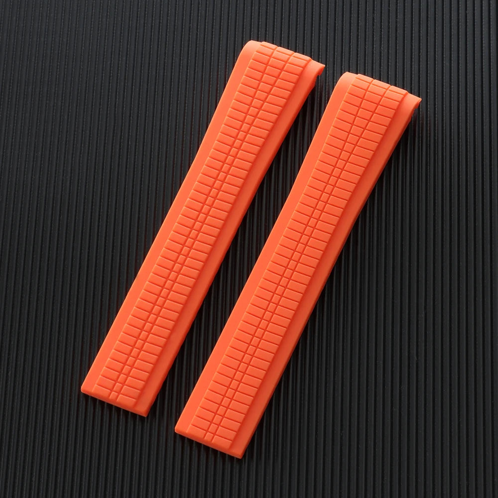 21mm Watch Strap for Patek Philippe Aquanaut Series 5164/5167 Waterproof Anti-Dust Rubber Watchband Silicone Bracelet SteelClasp