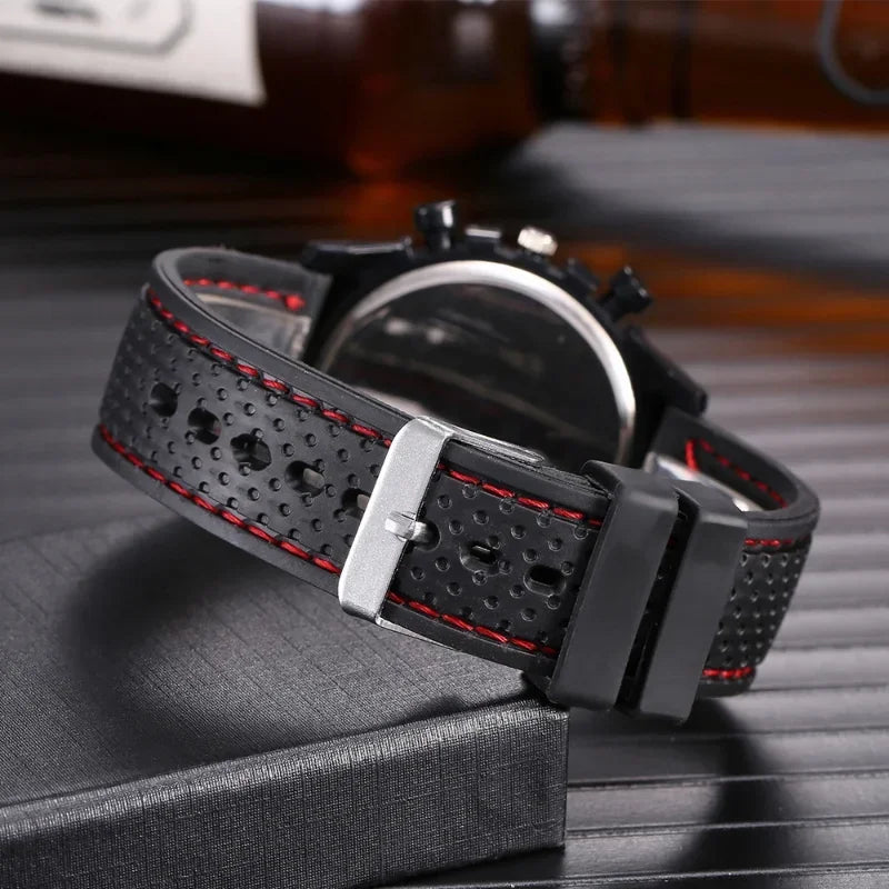 Brand Quartz Men Watches Reloj Hombre Luxury Male Clock Sport Mens Watch Fashion Silicone Strap Student Wristwatches Gift