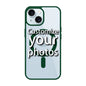 Magnetic Pattern Customized Acrylic Matte Phone Case For iPhone16 15 14 13 12 11 Pro Max XS Shockproof birthday gift surprise