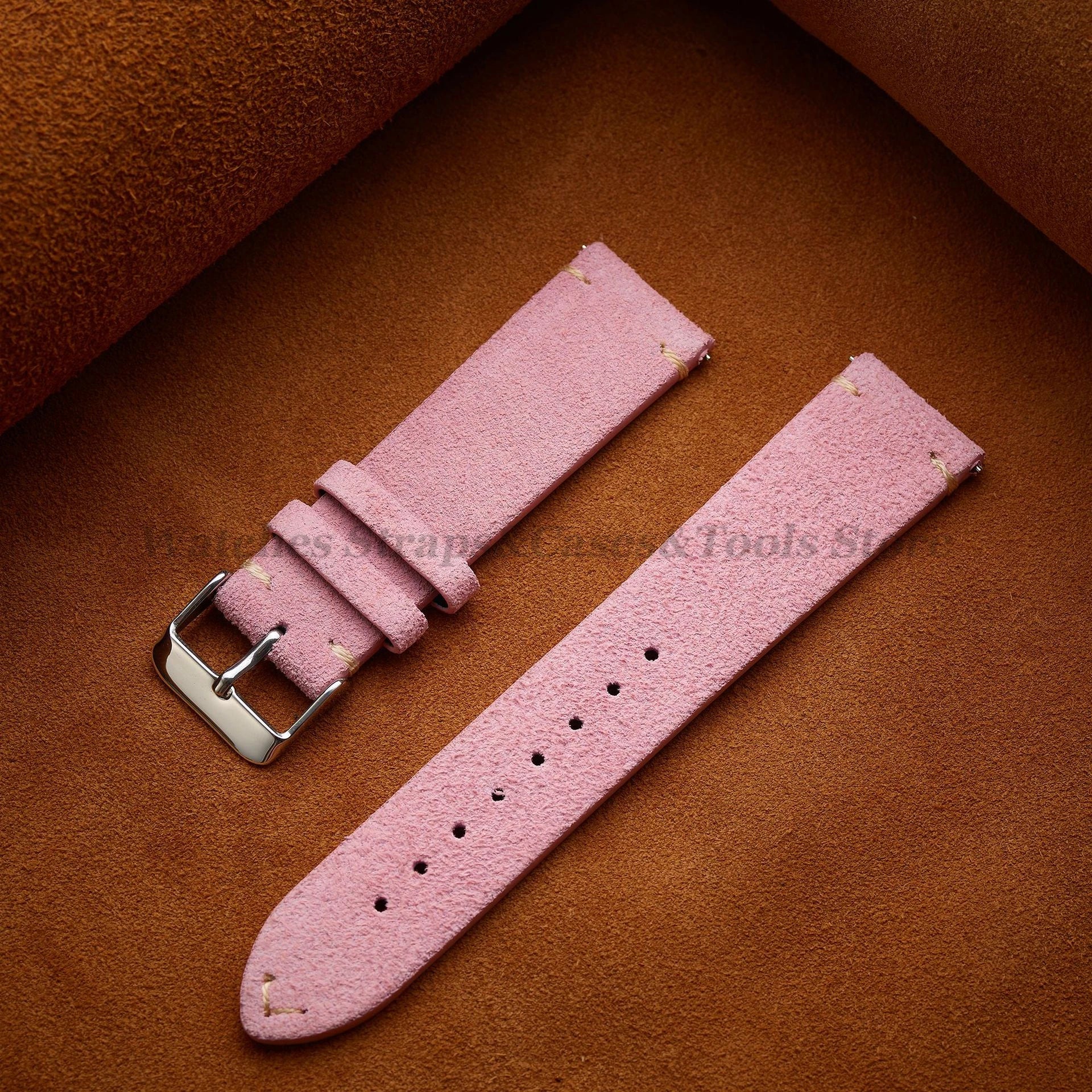 Soft Suede Watch Strap 18mm 20mm 22mm for Huawei Watch Gt3/Gt4 Quick Release Bracelet 14mm 16mm for Women Men Calfskin Wristband