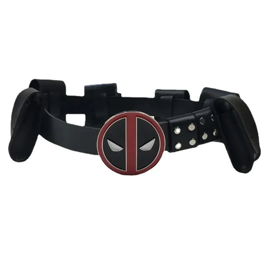 1/1 Superhero Dead pool Deadpool Belt Adjustable Belts Accessories Halloween Fancy Dress Costume party Cosplay show props