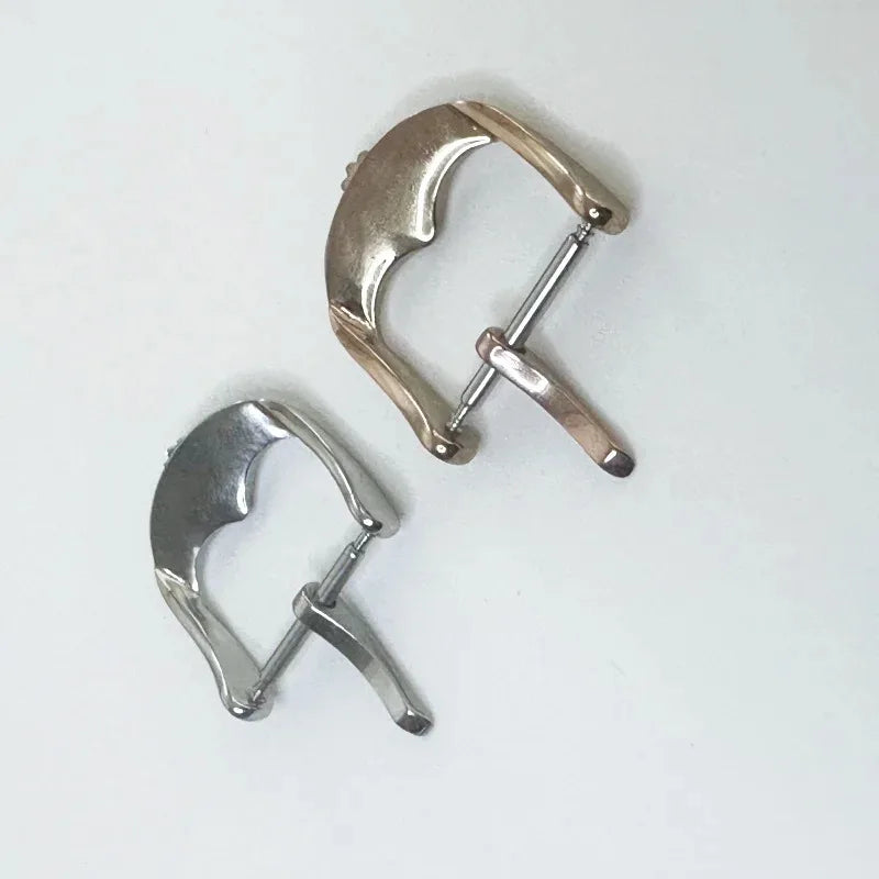Fine Polished Stainless Steel Watch Buckle - Replacement Pin Clasp Fit For Rolex Watch Band Accessories 16mm/18mm/20mm