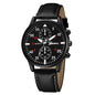 Watches for Men Reloj Hombre Fashion Retro Business Hand Watch Leather Watches Quartz Wristwatch Clock Gift Relogios Masculino