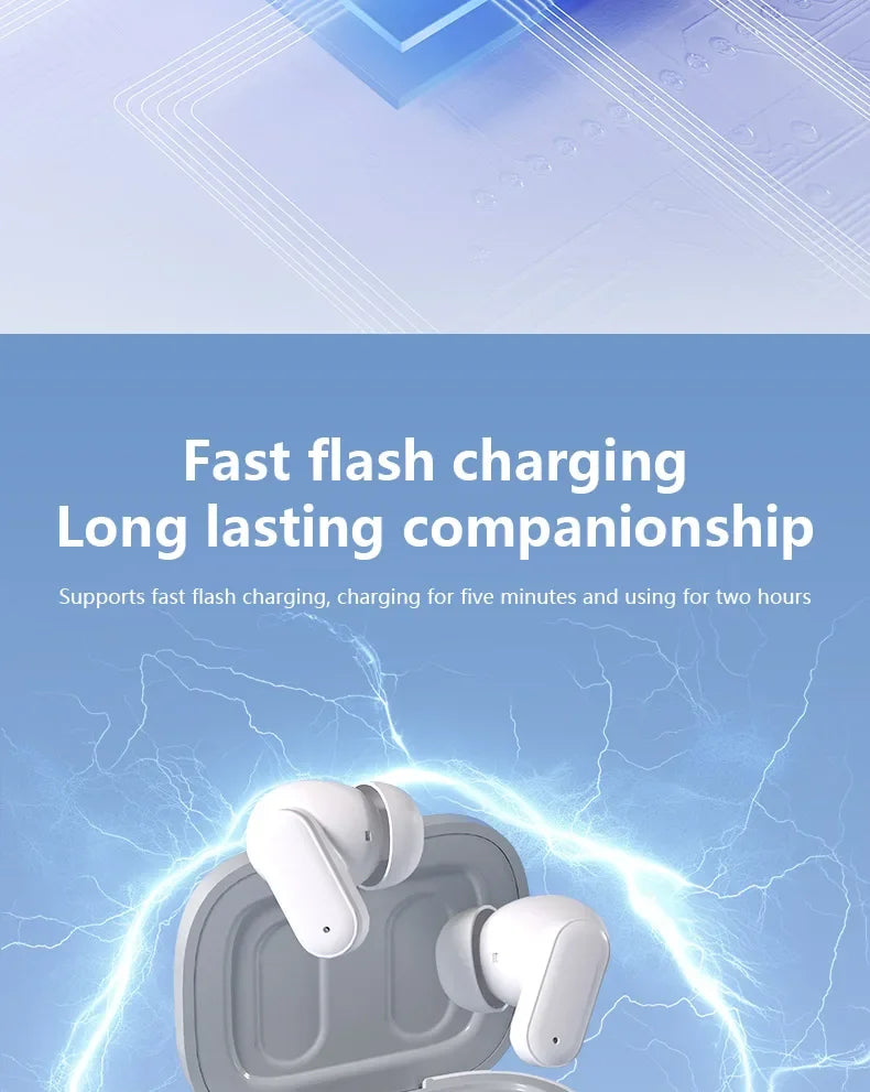Xiaomi Auricular Wireless Bluetooth Earphones In Ear Noise Reduction Sports Waterproof for Android, iOS, PC Long Battery Life