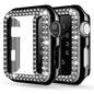 Diamond Case For Apple Watch Cover 9 8 7 41mm 45mm 42mm 44mm 40mm women Bling Bumper Protector Shell iWatch Series 8 3 4 5 6 SE