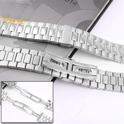 Watch bracelet for Patek Philippe Nautilus 5711/5726 Fine steel watch strap male convex stainless steel watch accessories 25mm