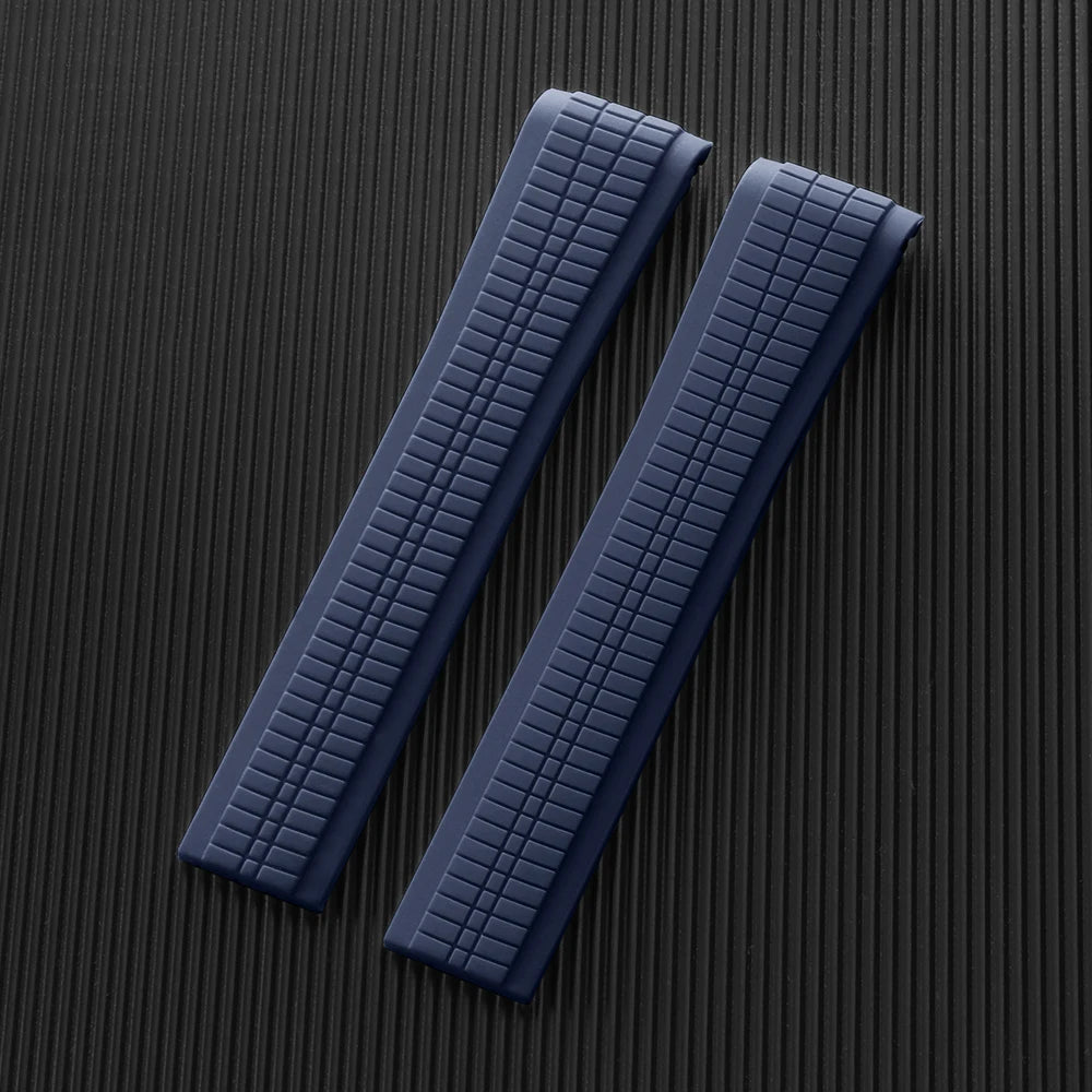 21mm Watch Strap for Patek Philippe Aquanaut Series 5164/5167 Waterproof Anti-Dust Rubber Watchband Silicone Bracelet SteelClasp