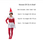 Halloween Elf Costumes On The Christmas Shelf