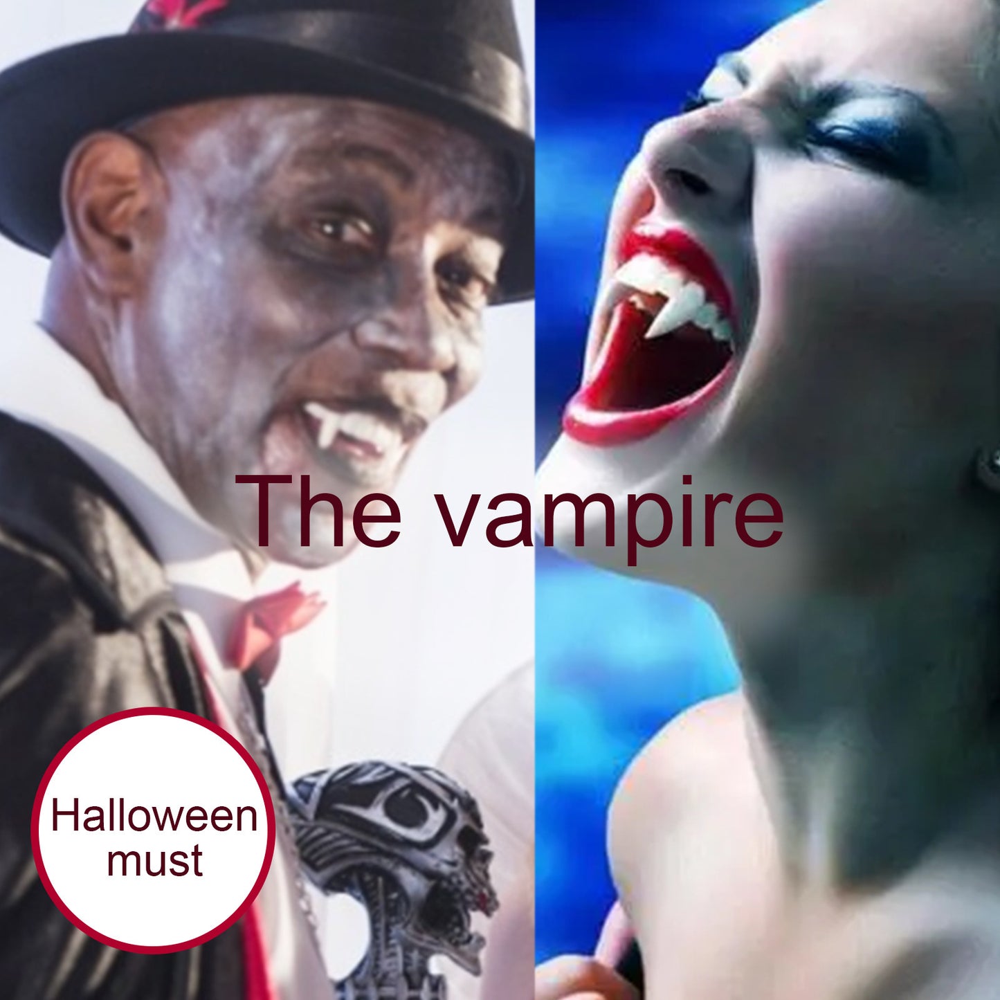Retractable Vampire Fangs Party Ball Halloween Costumes And Props